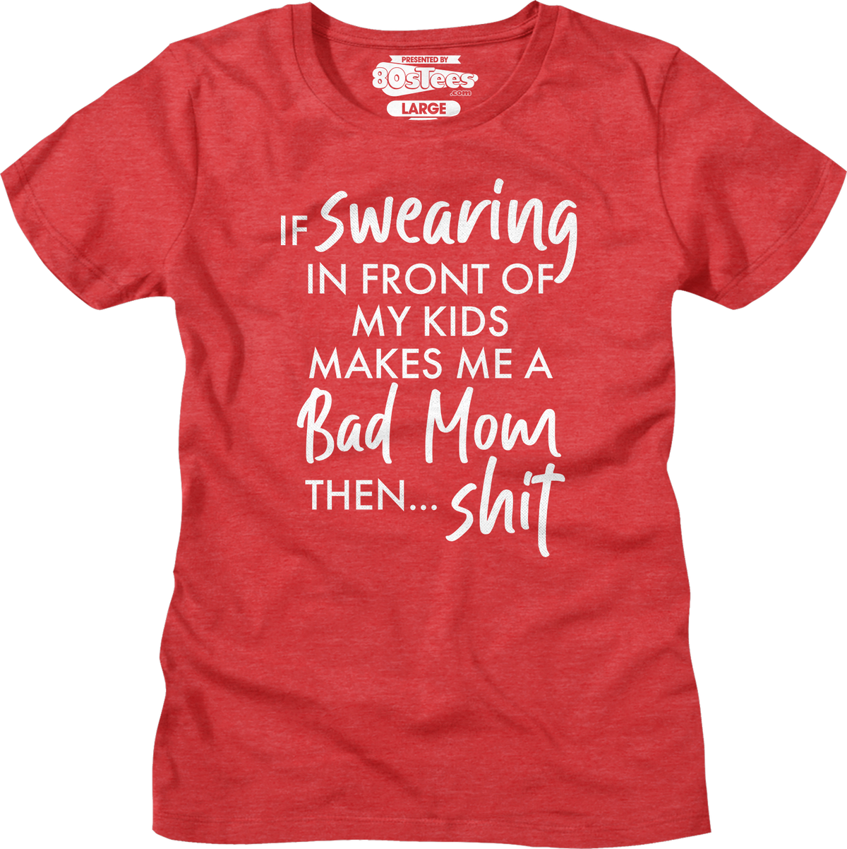 Womens Swearing In Front Of My Kids Shirt product image 3