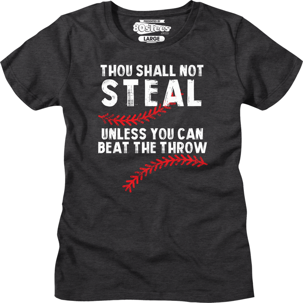 Womens Thou Shall Not Steal Shirt product image 3