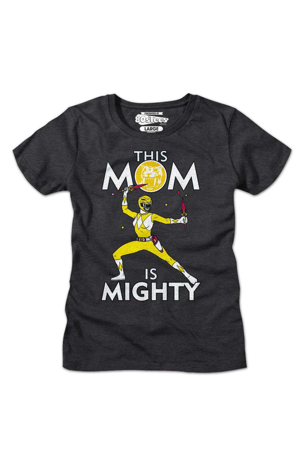 Womens Yellow Ranger This Mom Mighty Morphin Power Rangers product image 2
