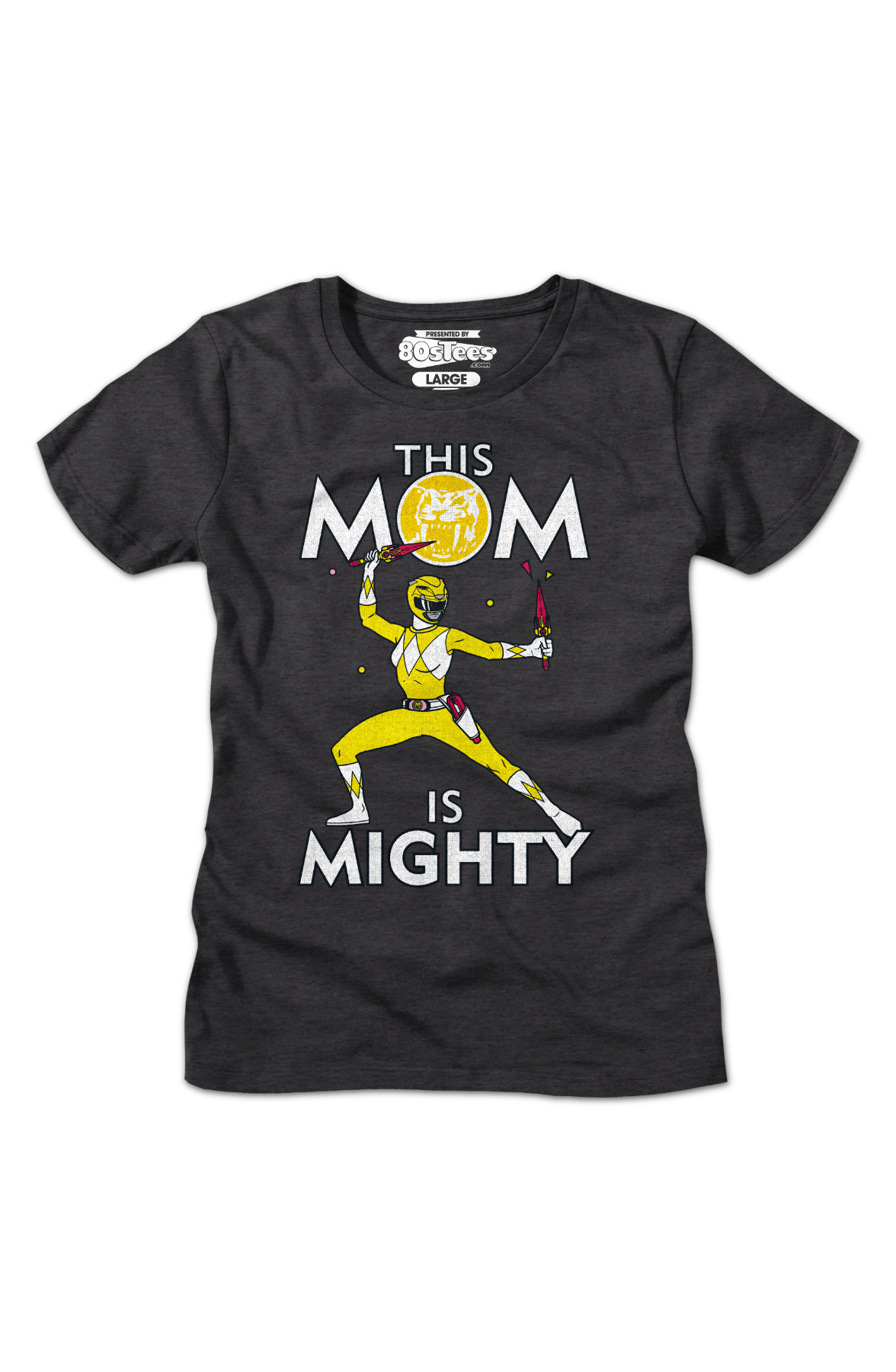 Womens Yellow Ranger This Mom Mighty Morphin Power Rangers product image 2