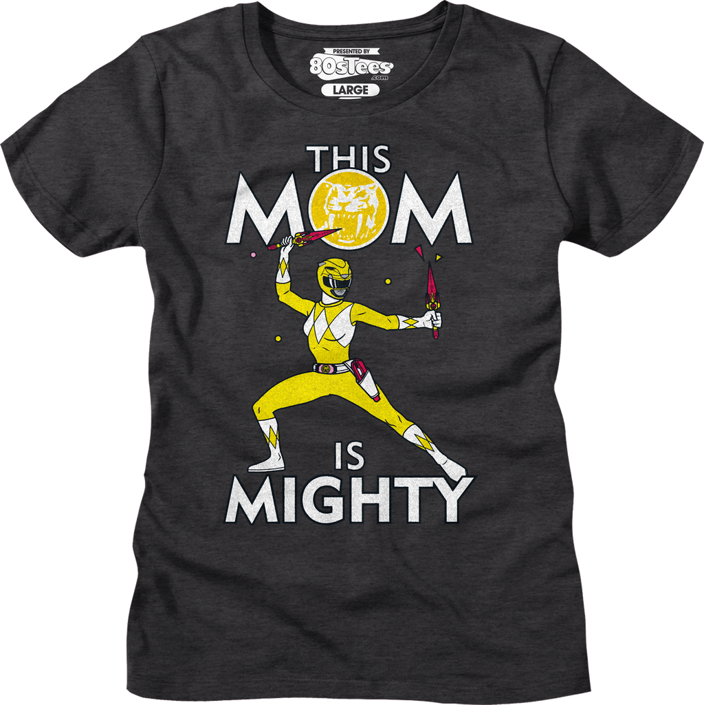 Womens Yellow Ranger This Mom Mighty Morphin Power Rangers product image 1
