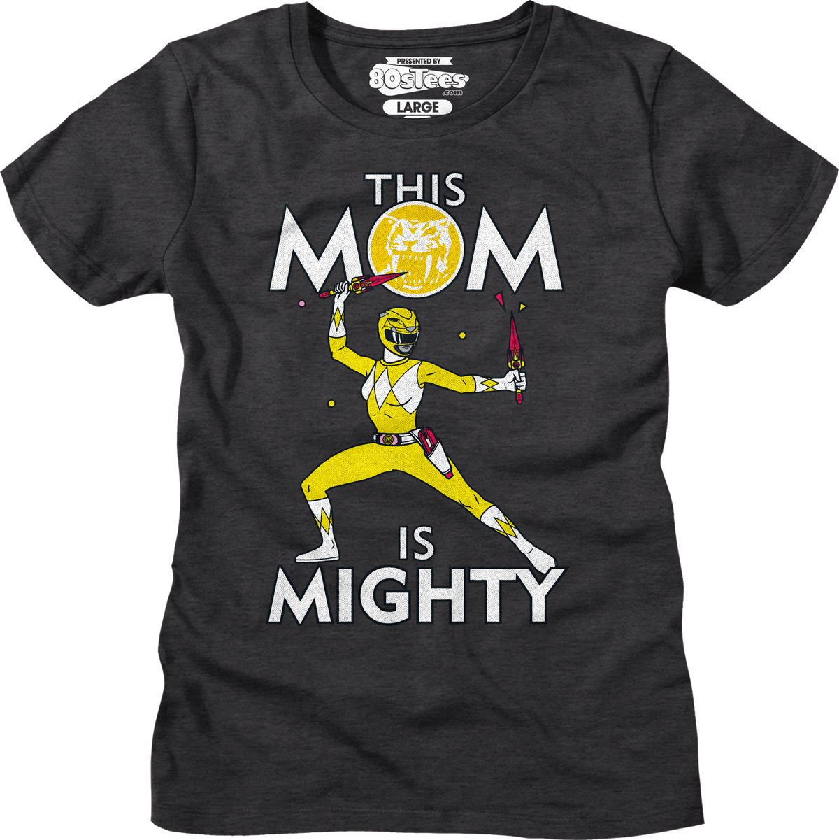 Womens Yellow Ranger This Mom Mighty Morphin Power Rangers product image 1
