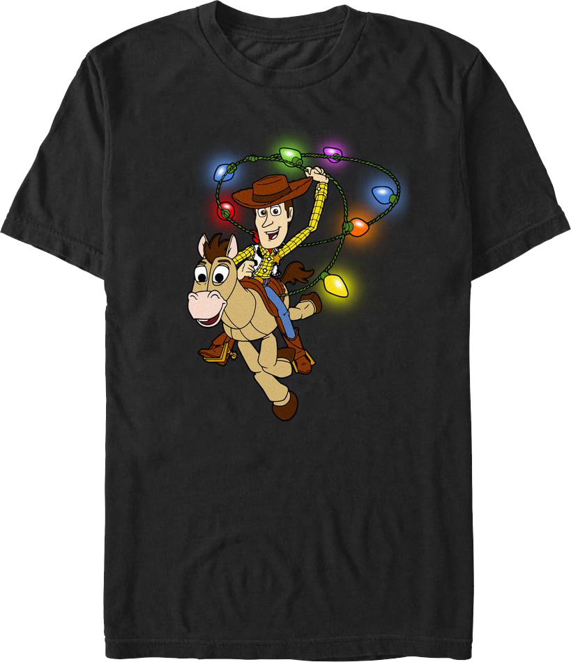 Woody's Christmas Lasso Toy Story T-Shirt product image 1