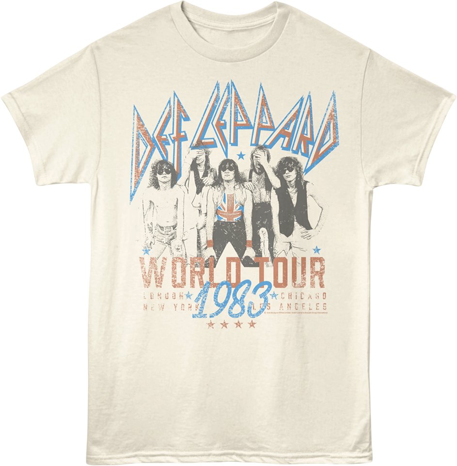 World Tour 1983 Def Leppard T-Shirt product image 1