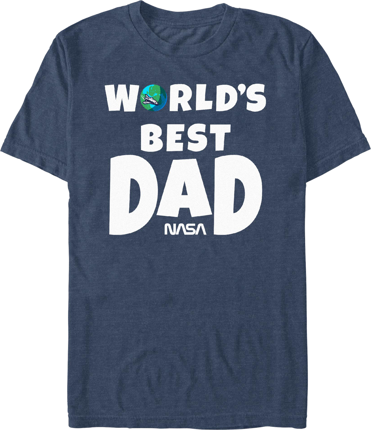 World's Best Dad NASA T-Shirt product image 1