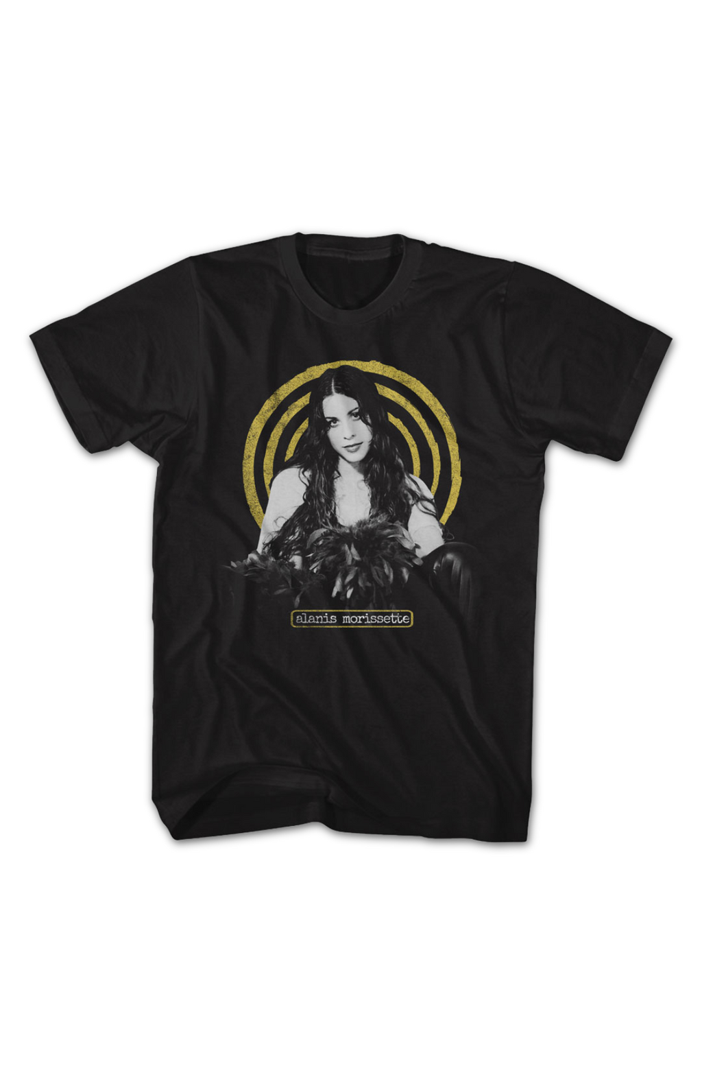 Yellow Spiral Alanis Morissette T-Shirt product image 2
