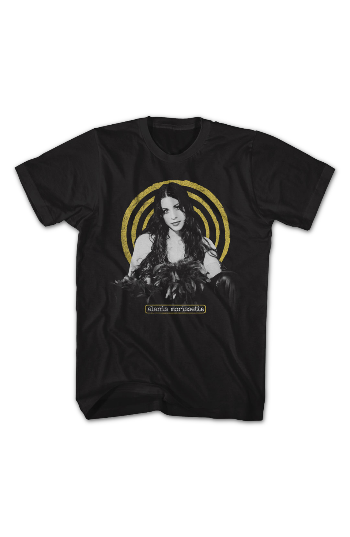 Yellow Spiral Alanis Morissette T-Shirt product image 2